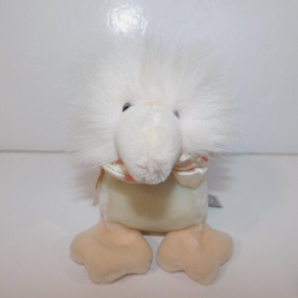 Vintage 1989 Ganz Heritage Collection 6" Plush White Pink  ZAK Eagle w Tags - Picture 3 of 9